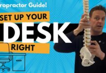 How I Set Up a Desk Properly (Chiropractor Guide)