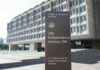 Sign for the Hubert H. Humphrey Building at 200 Independence Avenue, SW
