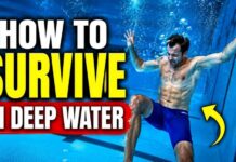 How to Stay Afloat and Survive in Deep Water | Beginner Swimming Lesson