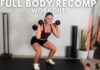 Full Body Recomp Workout beginner-friendly || Day 3: How To Lift Series