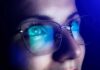 Eye-Care Groups Sound Ozempic Alarm Person wearing glasses with blue light reflecting on lenses